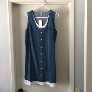 Denim dress. Size medium